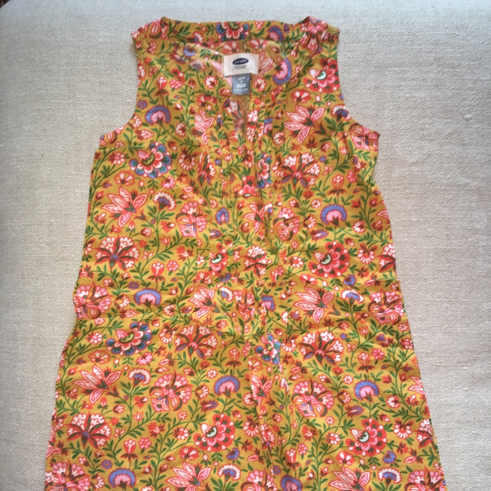 Old Navy paisley sleeveless  dress